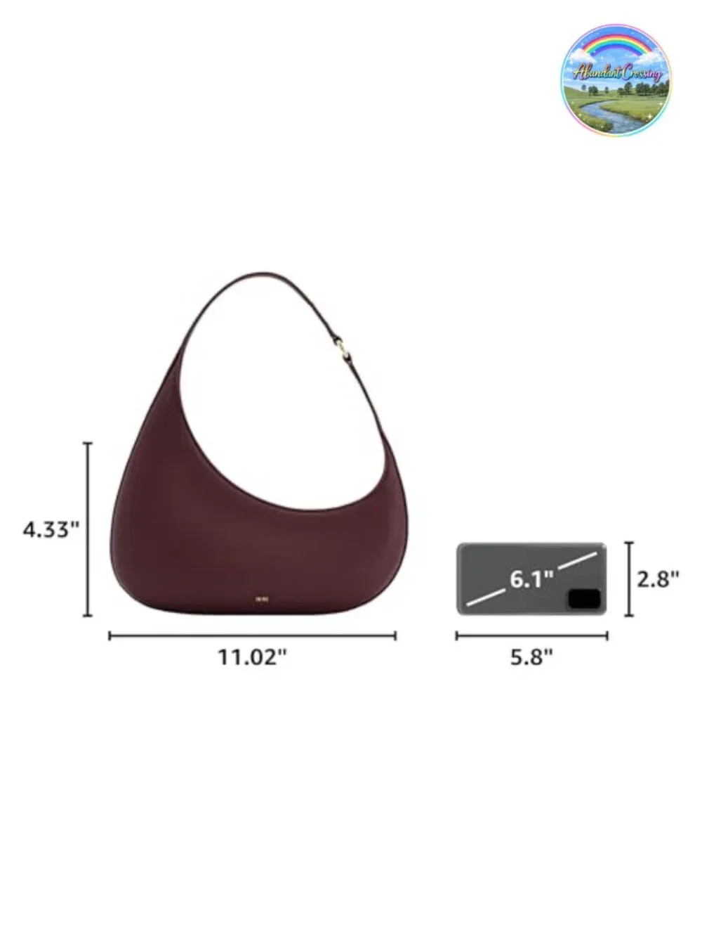 JW PEI Vegan Leather Shoulder Bag Sling Purse Oprah's Favorite Silhouette Hobo